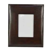 4 x 6" Buffalo Leather Photo Frame
